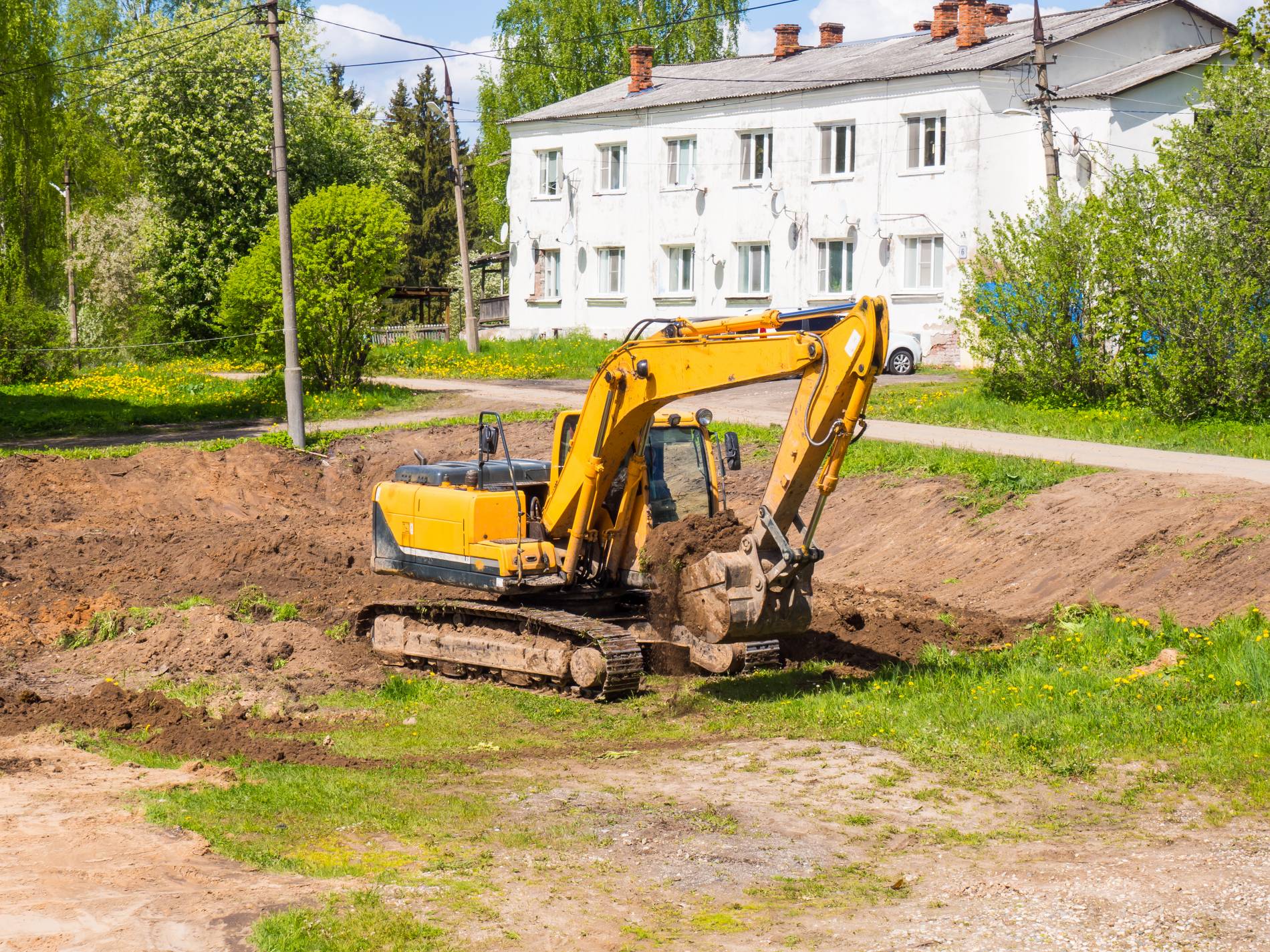 Travaux terrassement